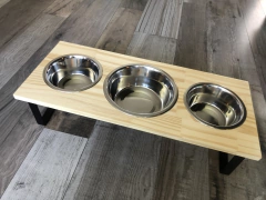 Comedero SIGMA triple - perros medianos y grandes