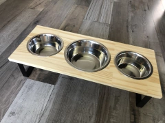 Comedero SIGMA triple - perros chicos en internet