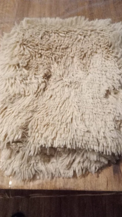 Manta / Pie de Cama / Abrigo - Pelo de Mono y Tussor - tienda online