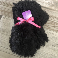 Manta / Pie de Cama / Abrigo - Pelo de Mono y Tussor - tienda online