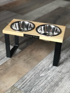 Comedero SIGMA doble - gatos - Happy Pets