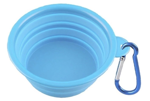 Comedero / bebedero plegable de silicona - comprar online