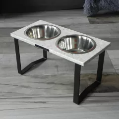 Comedero ECO doble - perros chicos - Happy Pets