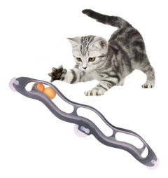 Juguete para gatos - track and roll - vidrio en internet