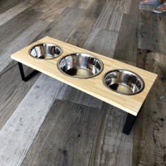 Comedero SIGMA triple - perros chicos - comprar online