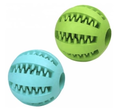 Pelota De Goma TPR Limpia Dientes Perro - chica y grande en internet