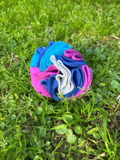 Pelota olfativa artesanal - para perros y gatos - tienda online