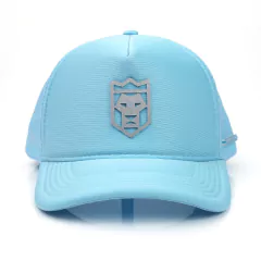 Boné Azul Bebê Tag Prata na internet