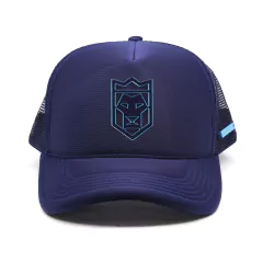 Boné Azul Marinho Tag Azul Espelhada na internet
