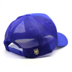 Boné Azul Royal Tag Dourada Espelhada - loja online