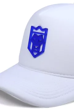 Boné Branco Tag Azul - comprar online