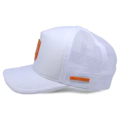 Boné Branco Tag Laranja - Castro Leão