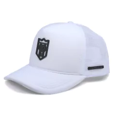 Boné Branco Tag Preto