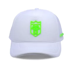 Boné Branco Tag Verde Fluor na internet
