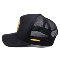 Boné Preto com Tag Dourada Espelhada - Castro Leão