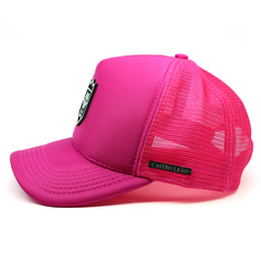 Boné Pink Tag Preto na internet