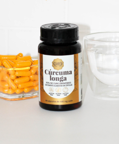 Cápsula Curcuma Longa - 60 cápsulas