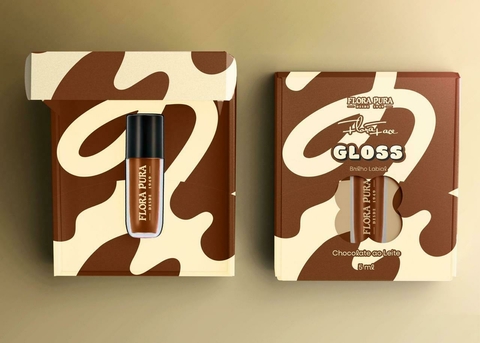 Gloss Labial Chocolate ao leite - 4ml - comprar online