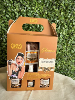 Kit Glamour Côco Dourado - comprar online