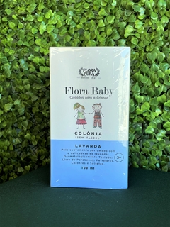 Colônia Lavanda Infantil Flora Baby - 100ml - comprar online