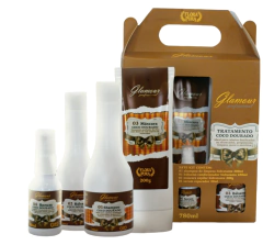 Kit Glamour Côco Dourado