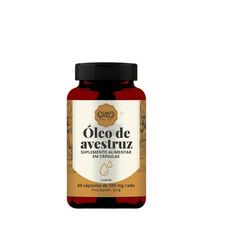 Óleo de Avestruz 500mg - Cápsulas