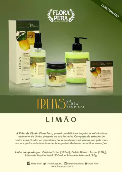 Sabonete Frutas Flora Tropical - Limão - Flora Pura On-Line