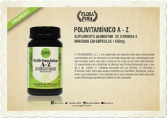 Polivitamínico de A a Z - 1450mg - Cápsulas - comprar online