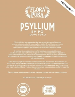 Pyssillium 100% pura - 200g - Flora Pura On-Line