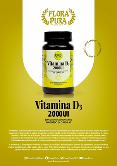 Cápsula Vitamina D3 - 2000UI - comprar online