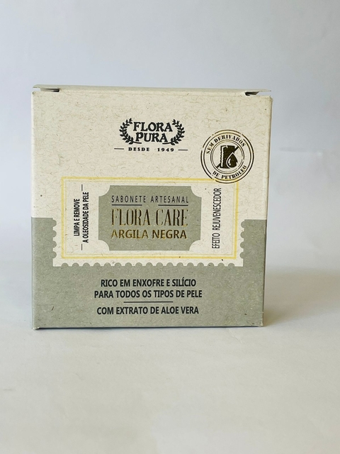 Sabonete Argila Negra - Flora Care