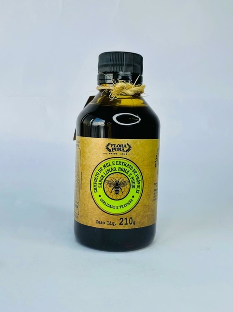 Composto de Mel - Sabor Limão, Romã e Poejo