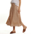 Pollera de lino Dorien - comprar online