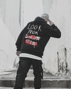 Moletom Look Mom - Preto - Cuervo Supply