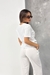 Pantalon Lino White