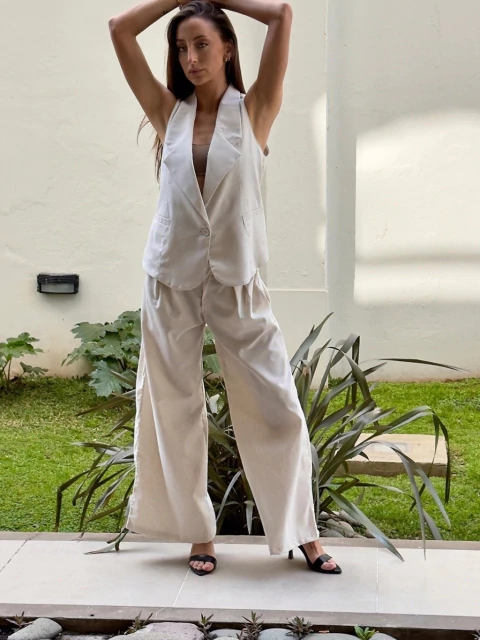 Conjunto New Lino 100% Natural