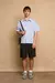 Camisa Flor Celeste - Freres