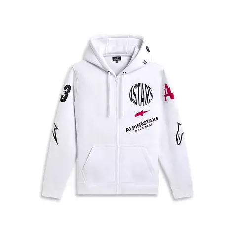 Variegate Hoodie White - Alpinestars