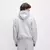 Zip Hoodie Gris Melange - Frères - tienda online