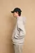 Hoodie Boxy Gris Melange - Freres en internet