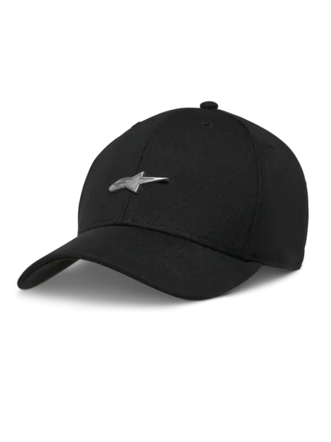 Metal Logo Hat Black - Alpinestars