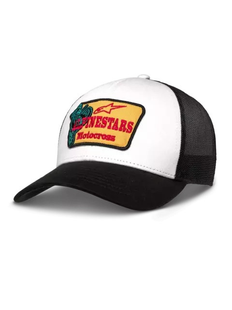 Hardware Trucker Hat White - Alpinestars