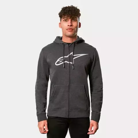 Ageless II Zip Hoodie Charcoal - Alpinestars