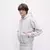 Zip Hoodie Gris Melange - Frères - comprar online