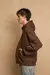 Hoodie Boxy Marron - Freres en internet