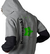 Fox x Kawi Zip Fleece Grey/Black - Fox Racing - tienda online