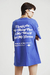 Remera Thank You Azul - Roberto Sanchez