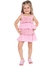 Imagem do Papete lisa rosa bb infantil confortável bebê alta qualidade juju shoes