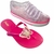 Kit tênis e chinelo juvenil alta qualidade juju shoes - comprar online