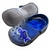 Babuche tubarão pelinho preto gel azul infantil menino alta qualidade juju shoes - comprar online